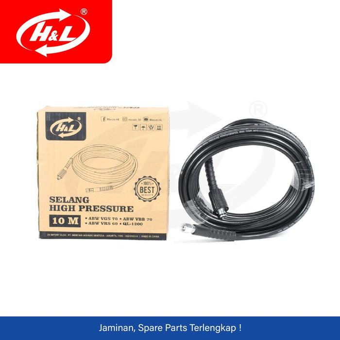 Selang Panjang Jet Cleaner H&L QL-1200 / VRS60 / VGS70
