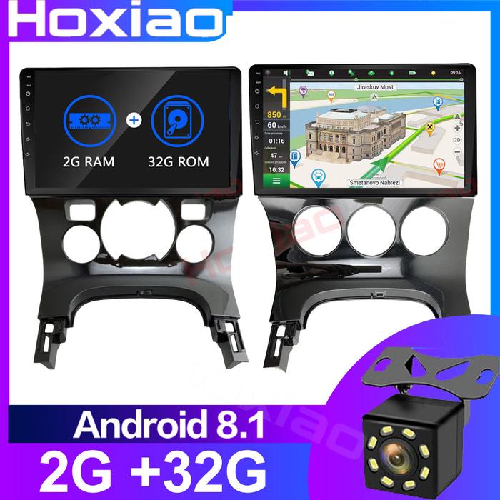Dvd Android Mobil untuk Peugeot 3008 2009-2013 Sistem Navigasi GPS