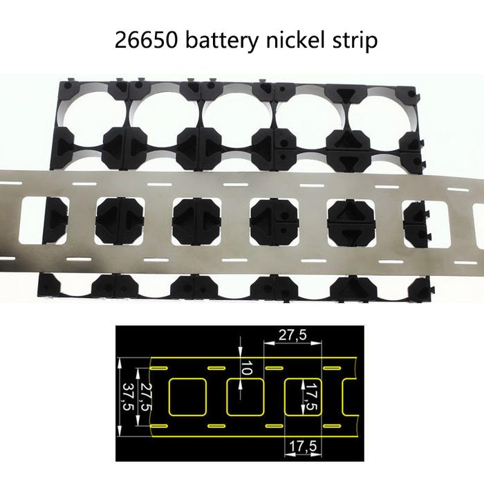26650 Lithium Battery Nickel Strip Nickel-plated Steel Strip