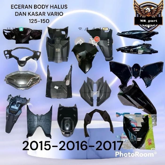 Cover body Vario 125-150 Led old Eceran body Halus & Kasar Vario 125-150 thn 2015-2016 2017 Motorcyc