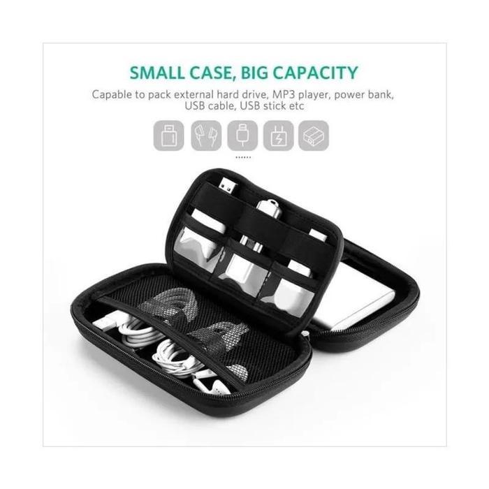 Baseus Lets Go Hermit Shockproof Storage Bag Powerbank Pouch Travel Berkualitas