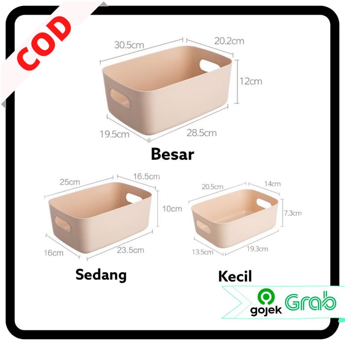 KAISSO - STORAGE BOX SERBAGUNA / KERANJANG BOX SERBAGUNA / KOTAK PENYIMPANAN PLASTIK