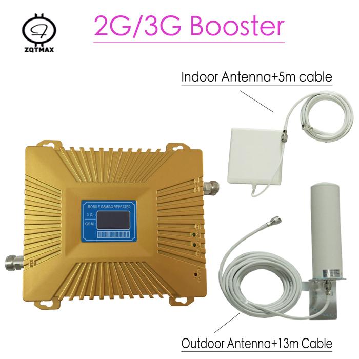 mobile gsm 2g 3g amplifier signal booster GSM repeater 900 2100 Dual