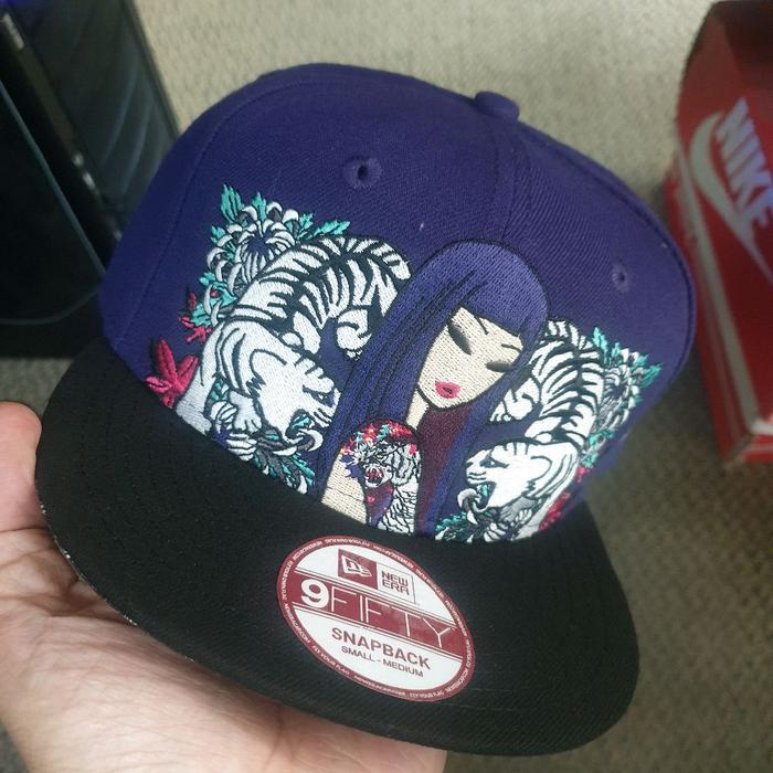 topi new era tokidoki geisha tiger tkdk