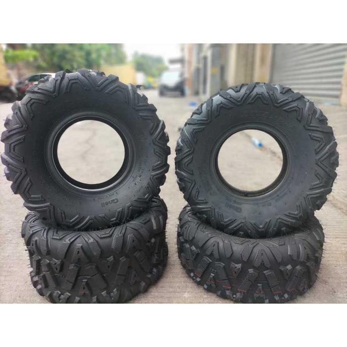 Ban ATV 8 inci 19x7-8 18x9.50-8 cocok untuk ATV 125cc depan Dan belakang 1Set 4pcs