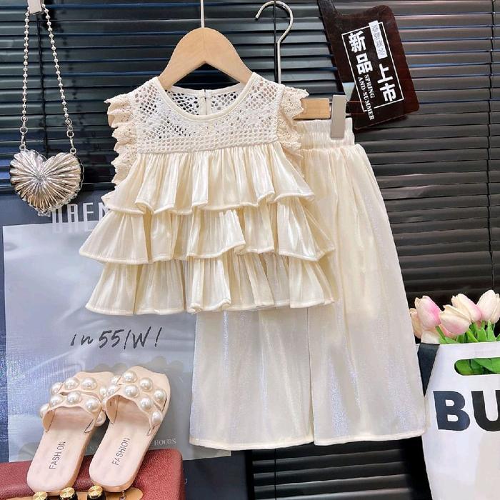Setelan Shimmer Ancore Lala Elegan dan Cantik Fashion