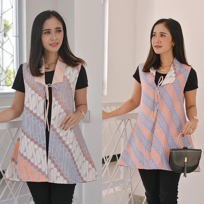 VEST BOLAK BALIK / VEST BATIK / ROMPI / ROMPI BATIK WANITA