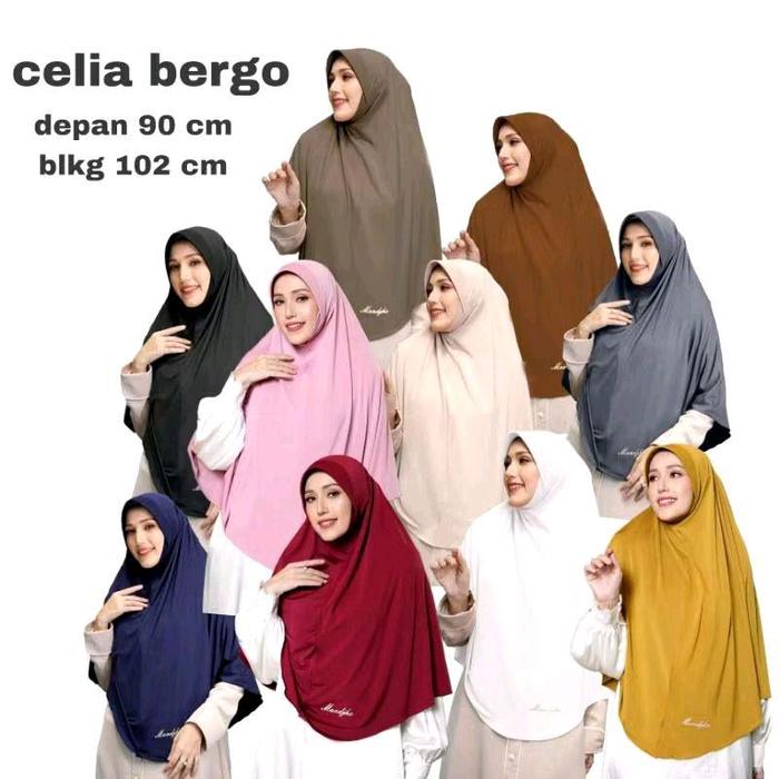 MANDJHA Celia Bergo By Ivan Gunawan - Daily Hijab Bergo Original Mandjha Ivan Gunawan