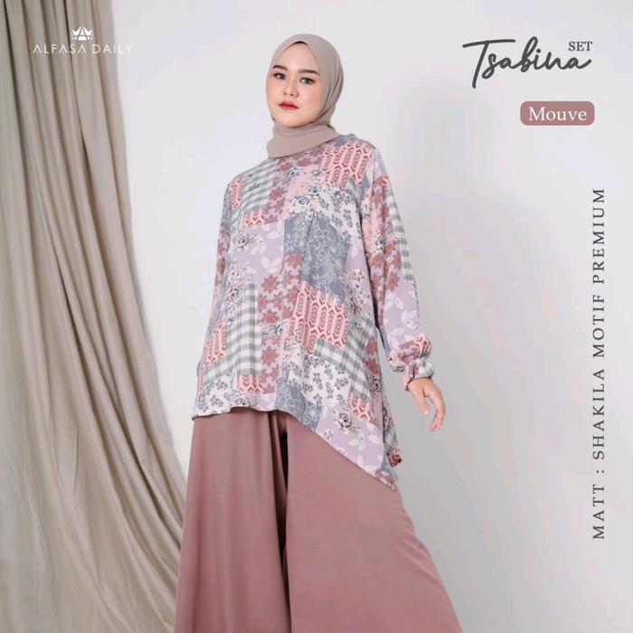 Tsabina One Set Alfasa Daily Atasan+Bawahan
