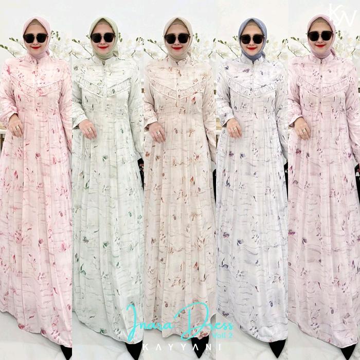 gamis dress inara vol 2 by kayani
