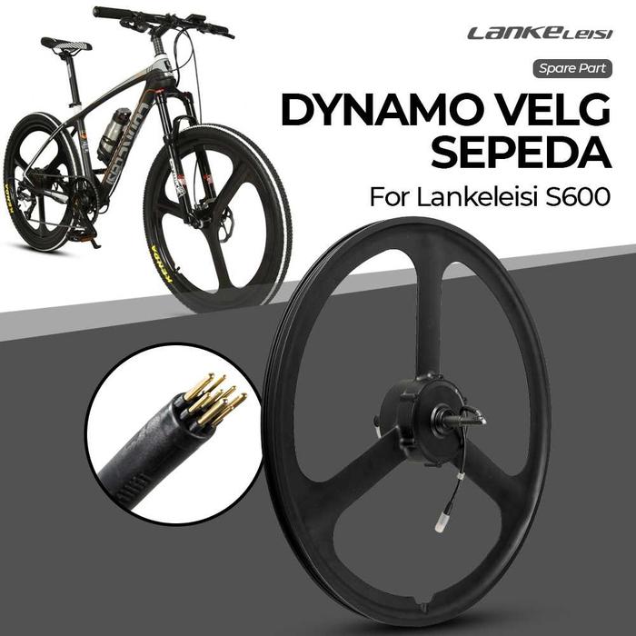 Lankeleisi Spare Part Dynamo Velg Sepeda for Lankeleisi S600 - Ready Bisa COD - Mitra Syafaat