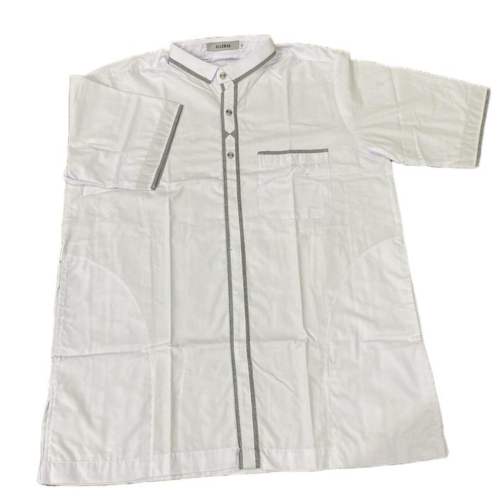 BAJU KOKO HAIBAH ALLEBAS /BAJU KOKO PRIA LENGAN PENDEK