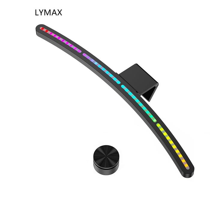 LYMAX RA97 Curved Monitor Light RGB Color Sound-Sensitive Music PC
