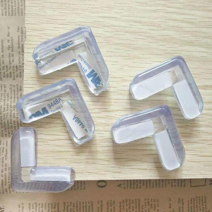 ANTI BENTUR Karet Siku Meja L Karet Penahan Siku Meja Kursi Lemari Bentuk L Serbaguna