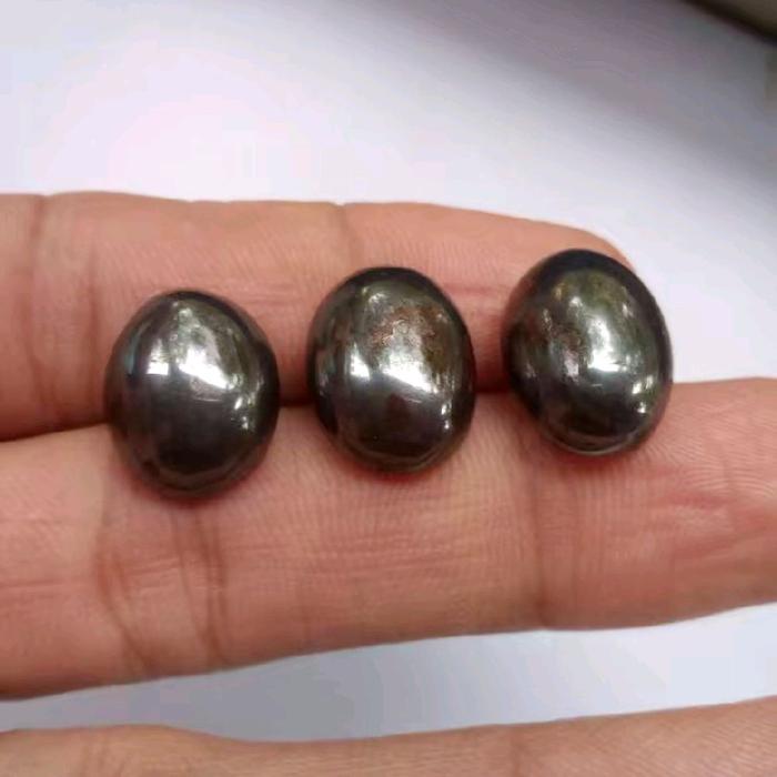 Batu Cincin Natural Alam Kalimantan Badar Besi Magnet