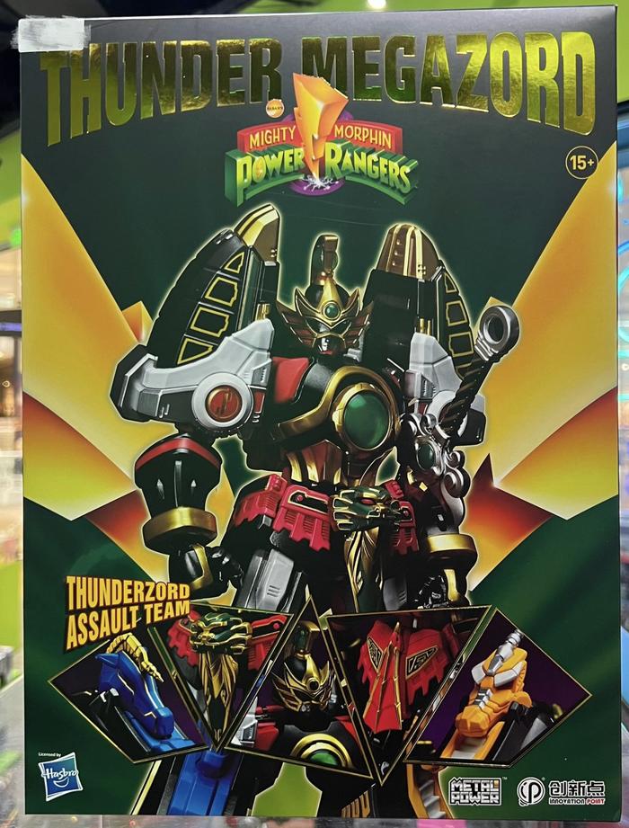 Tersedia Mungkin Morphin Power Rangers Thunder Megazord Hasbro &
