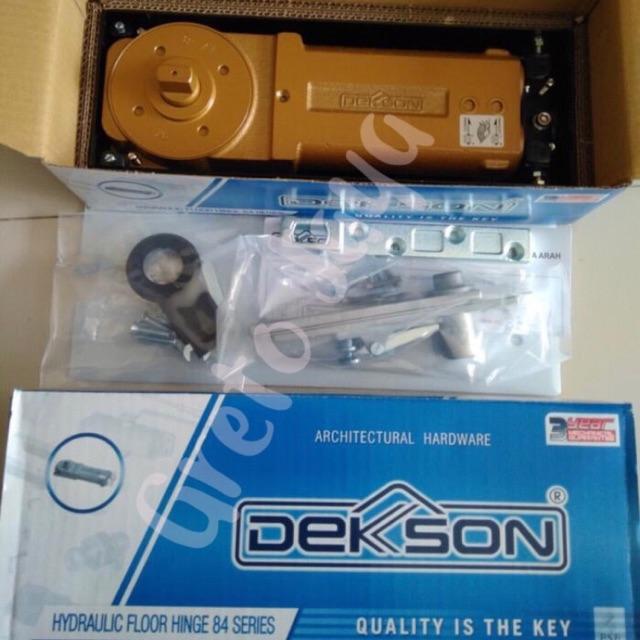 ( FH84 ) Floor Hinge Spring Floorhinge DEKSON FH 84 Engsel Tanam Tanem Pintu Kaca Dekkson Dks