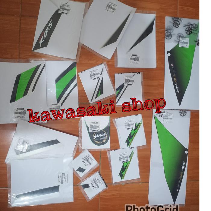 stiker body set ninja rr new anniversary SESUAI FOTO OSEAN
