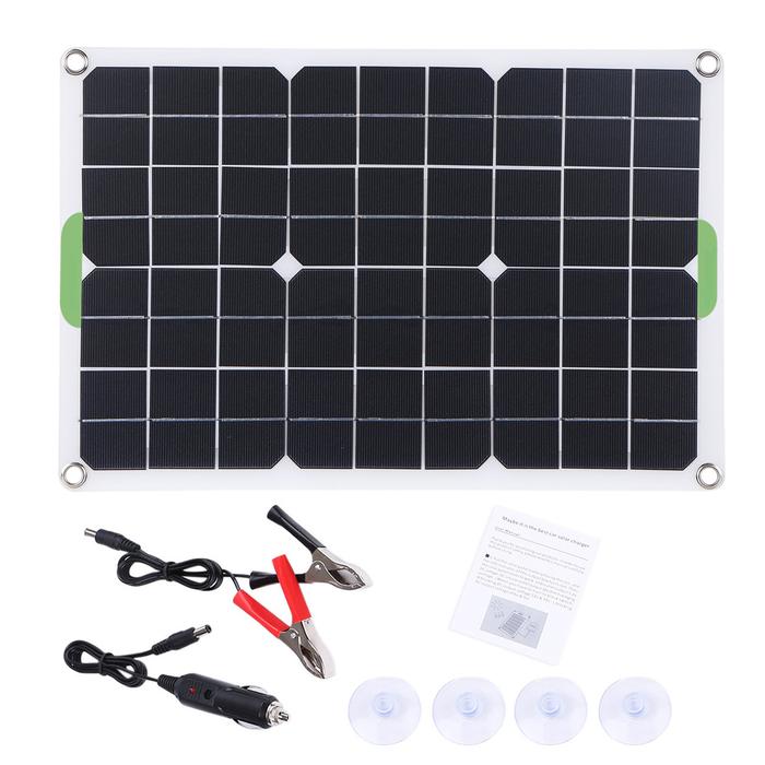 18W 12V Solar Panel 12V Solar Panel Battery Charger For Portable