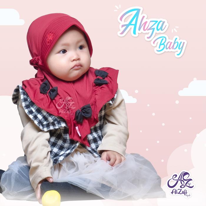 Ahza bayi - Hijab anak by Alzafi cantik lucu