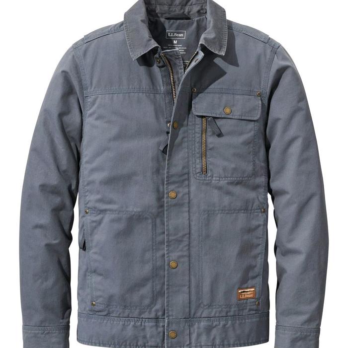 Jaket CANVAS LL Bean size XL ORIGINAL bahan cotton canvas