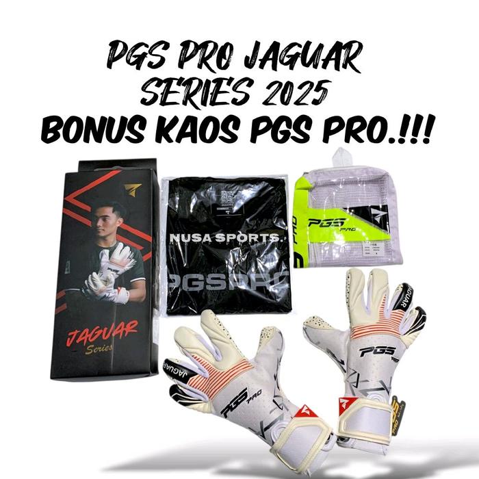 PGS PRO sarung tangan kiper pgs pro jaguar terbaru 2025 original contact latex Glove