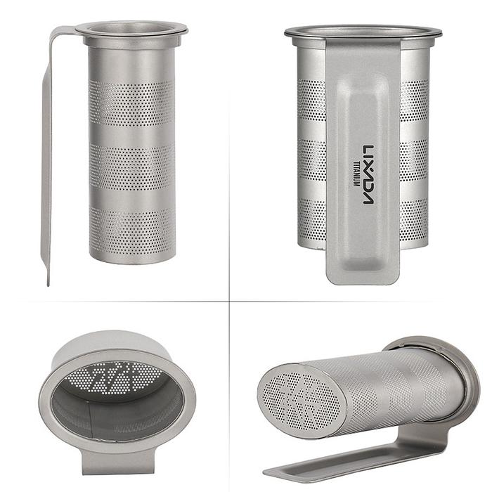 Titanium Mesh Tea Infuser Basket for Tea Cup Coffee Filter Holder