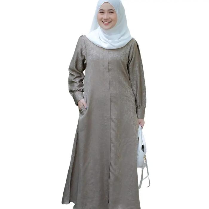 MUMTAZA DRESS || BAHAN JAGUARD ASLI || WANITA DEWASA