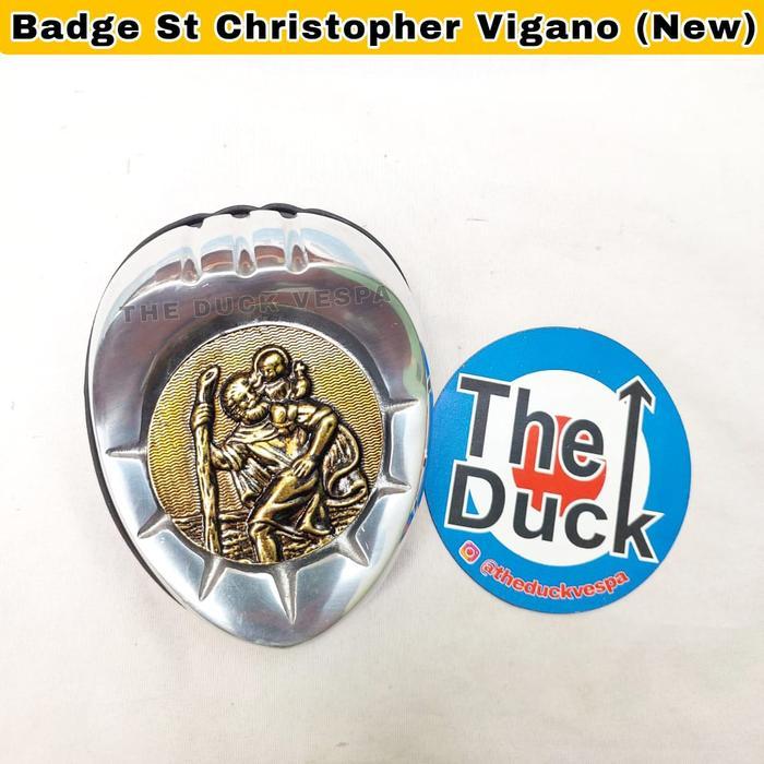 Emblem Badge St Christopher Vespa Lambretta [NTS]