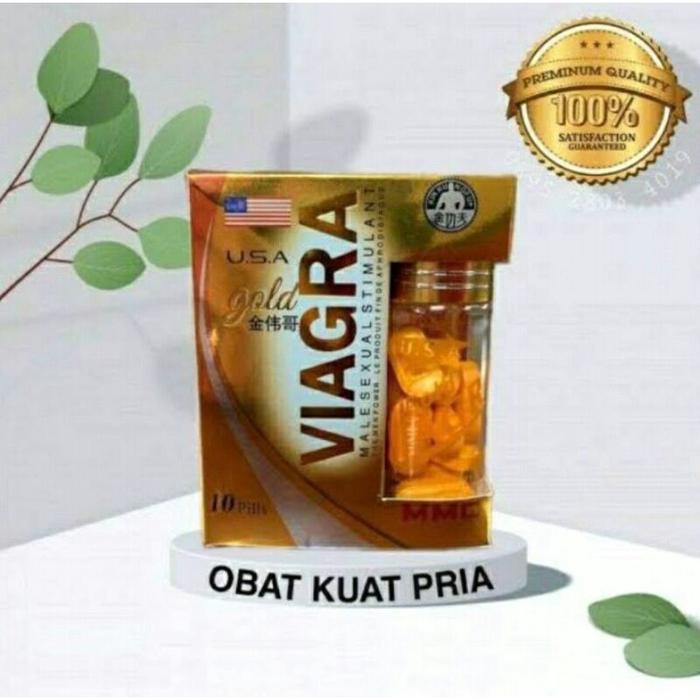 OKE OBAT VIGRA GOLD PFIZER ISI 10 KAPSULE V-I-A-G-R-A USA 100MG ASLI ORIGINAL OB4T KU4T PRI4