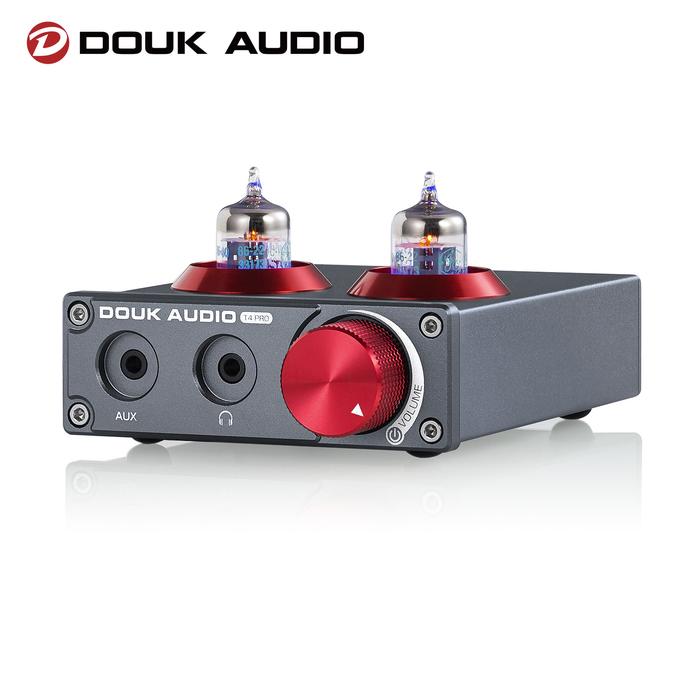 Douk Audio Mini JAN5654 Tabung Vakum Phono Preamp untuk Telepon