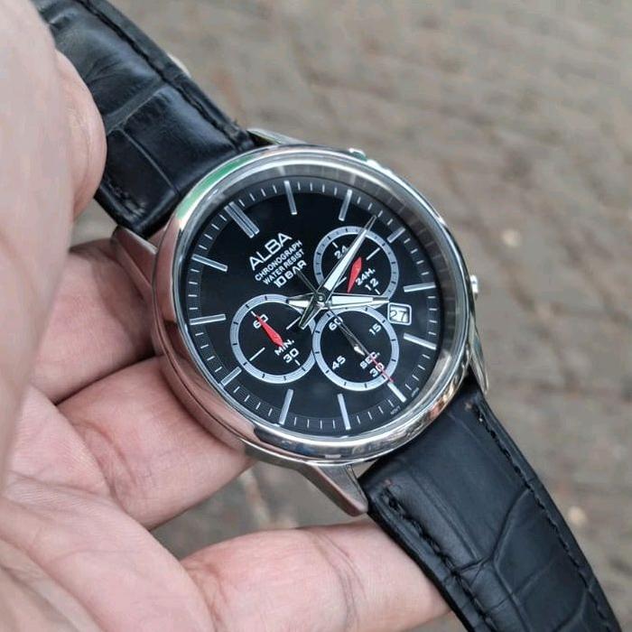 Jam tangan pria Alba chronograph second /bekas ori