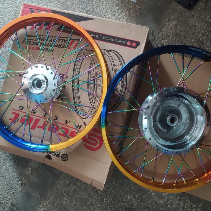 velg sepaket tromol jari-jari ring 17 mio sporty mio smile x ride it lama fino karbu