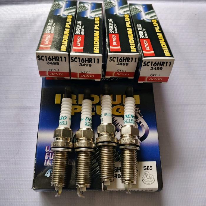 Busi Set Agya Ayla Etios Avanza Xenia Vios Sienta Calya sigra Rush DENSO IRIDIUM