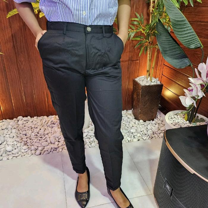 CELANA KANTOR WANITA// CELANA KANTOR // CELANA KANTOR HITAM
