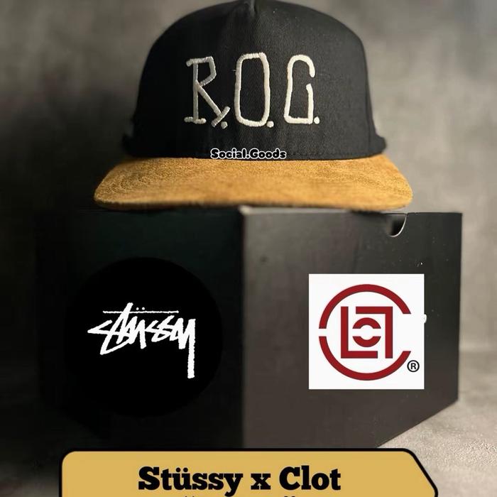 Topi STUSSY x CLOT Taiwan made in USA not new era goorin bros