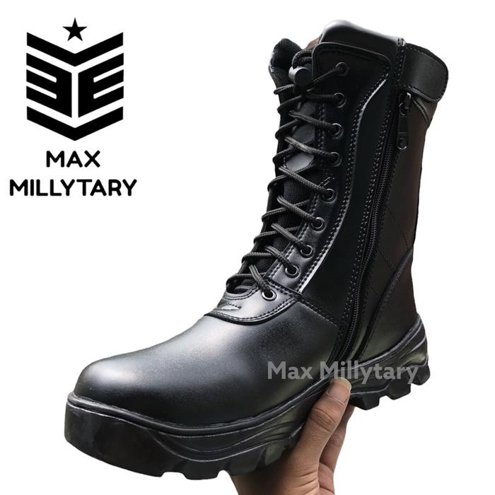 Sepatu PDL TNI Premium Sepatu Tactical PDL TNI Sol Karet Anti Slip Sepatu PDL TNI POLRI SECURITY