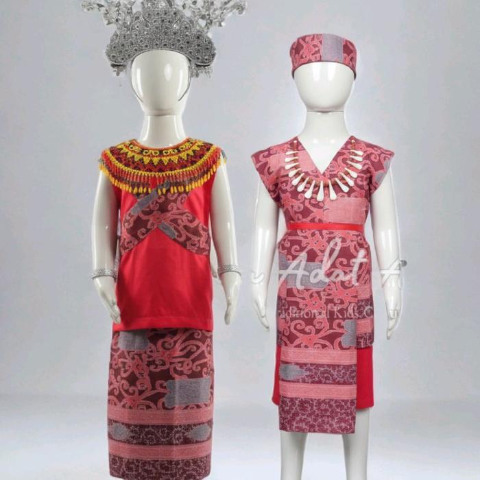 BAJU ADAT DAYAK IBAN KALIMANTAN | BAJU ADAT DAYAK IBAN ANAK LAKI-LAKI | BAJU ADAT DAYAK IBAN ANAK PE