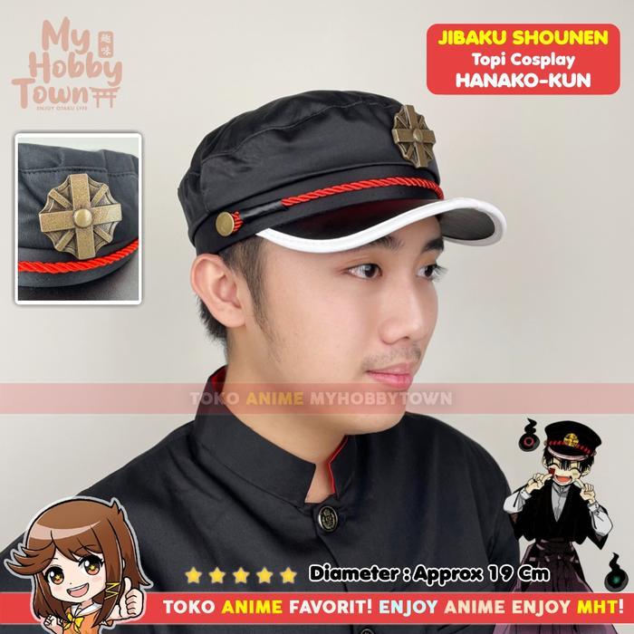 Topi Anime Cosplay Jibaku Shounen Hanako-kun Toilet Bound Hanako-kun