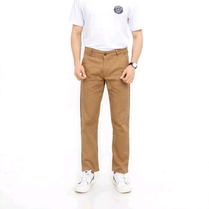 CELANA PANJANG CHINO PRIA ORIGINAL REGULAR FIT NGARET NYAMAN DIPAKAI CELANA PANJANG COWO KERJA WORKP