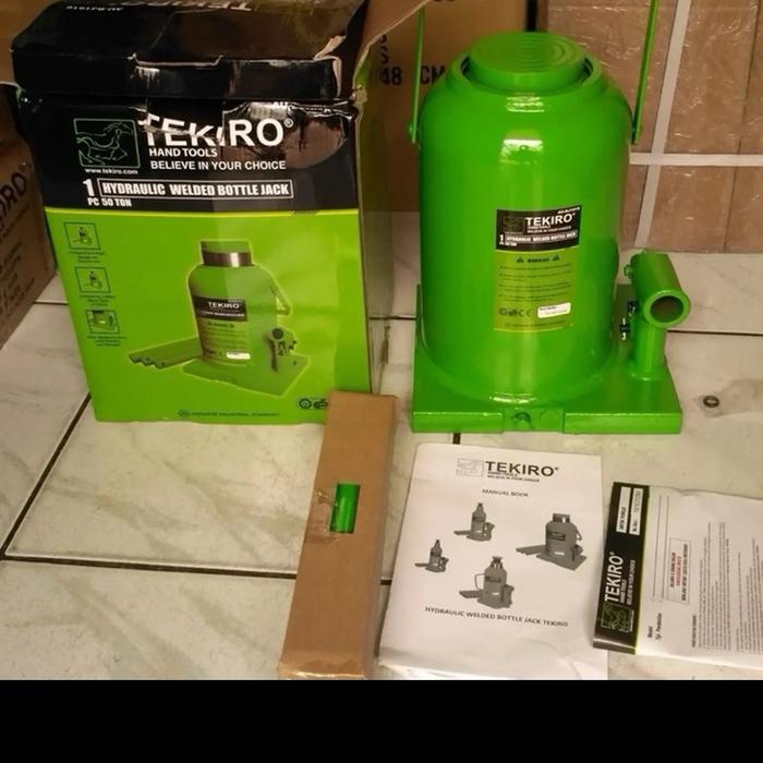 Dongkrak Botol Tekiro 50Ton / Tekiro Dongkrak Mobil Kapasitas 50Ton