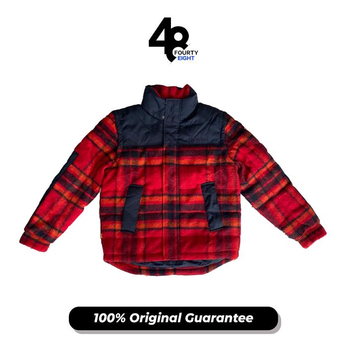 Jaket Pria Timberland Welch Mountain Ultimate Puffer Red Navy (TB0A22TU-CH3) Original