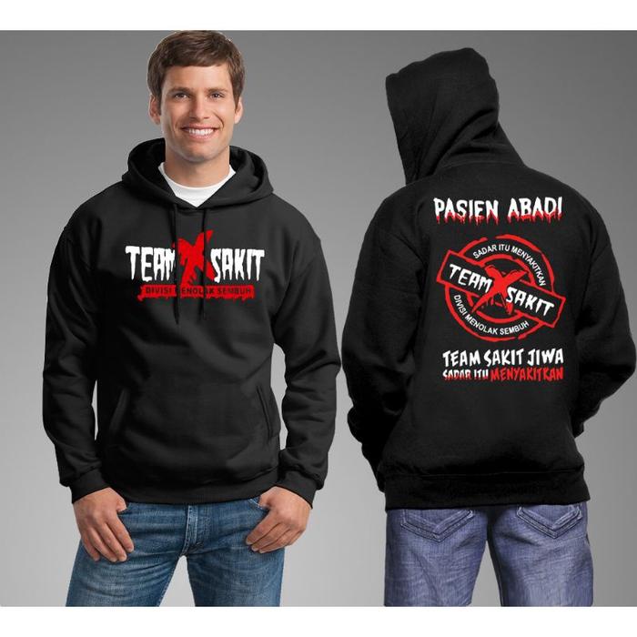 SWEATER TEAM SAKIT   jaket sweater pria  sweater distro  hoodie pria