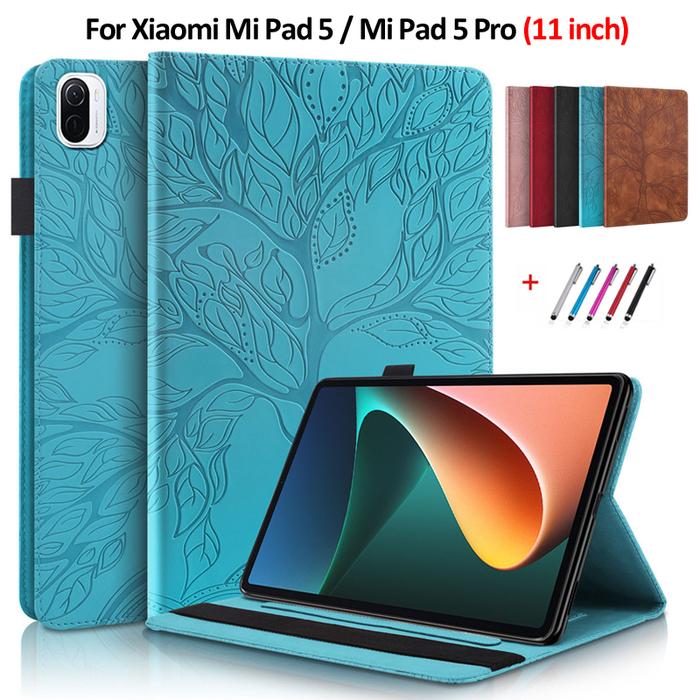 Tablet Funda For Xiaomi MiPad 5 Mi Pad 5 Pro Case 11 inch Emboss Tree