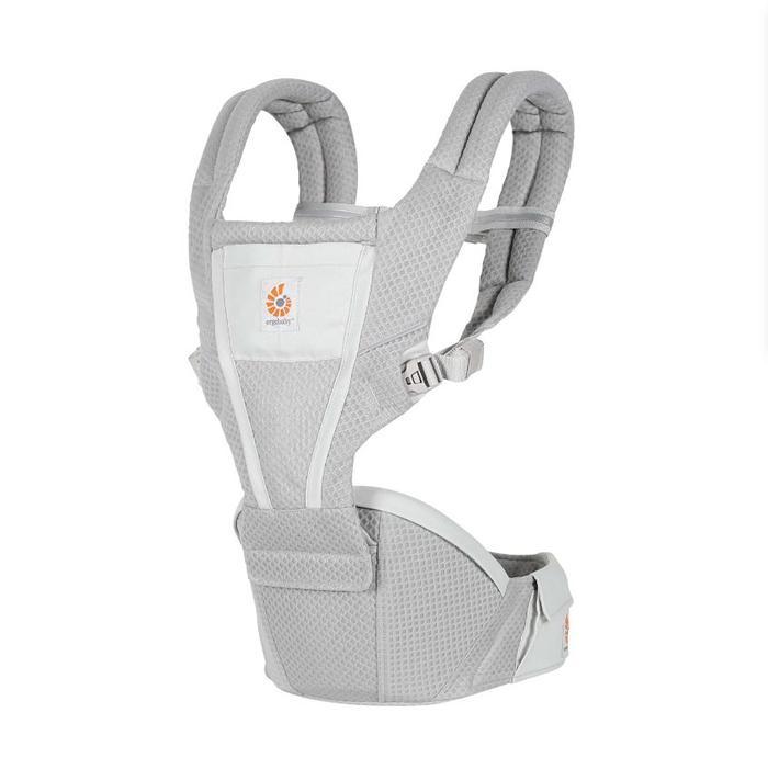 TERLARIS ERGOBABY ALTA HIPSEAT CARRIER - PEARL GREY