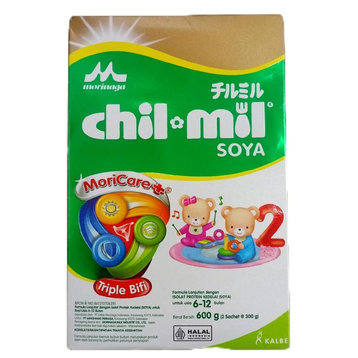 MORINAGA CHIL MIL SOYA 2 600G - SUSU FORMULA BAYI USIA 6-12 BULAN