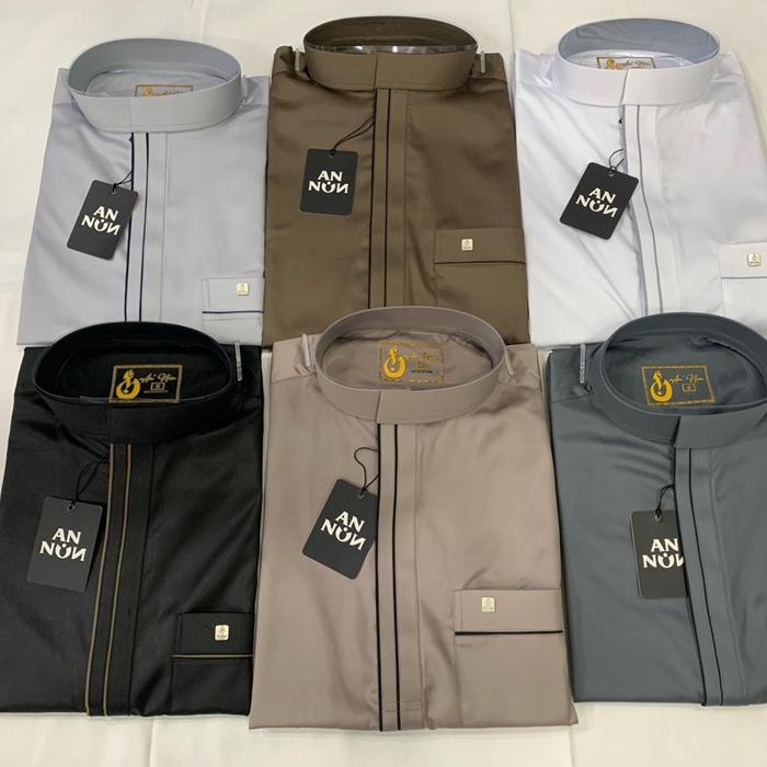 Ready stok koko pria bahan saudi original brand An Nun Martapura