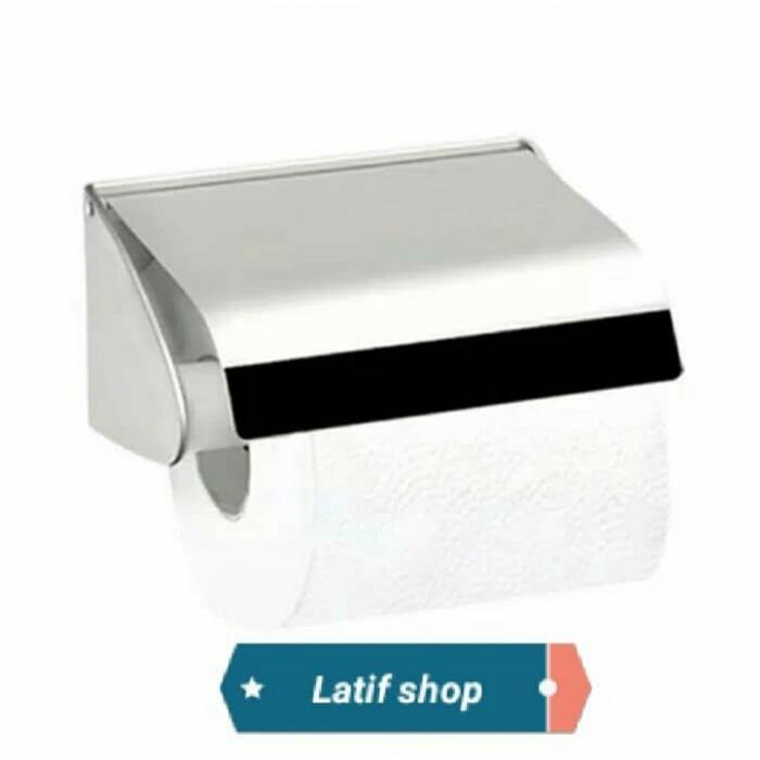 Tempat tissue roll kamar mandi stainless /tissue toilet