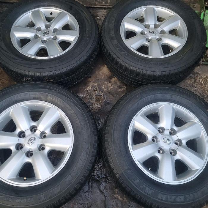 velg toyota fortuner old R17 paket ban second