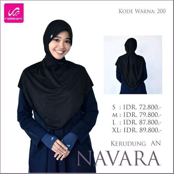 KERUDUNG INSTAN DEWASA - RABBANI NAVARA